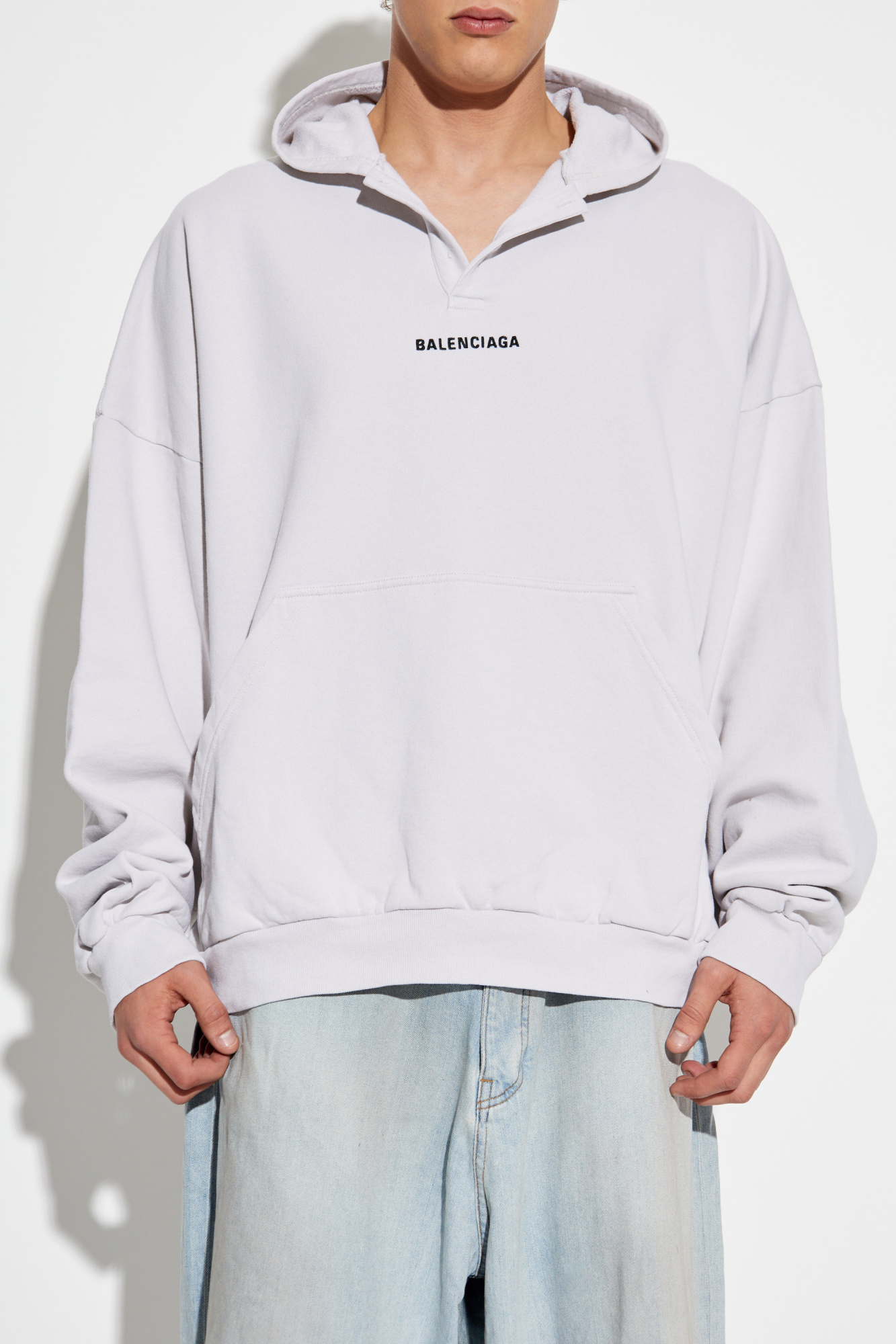 Grey Hoodie Balenciaga - Vitkac Canada
